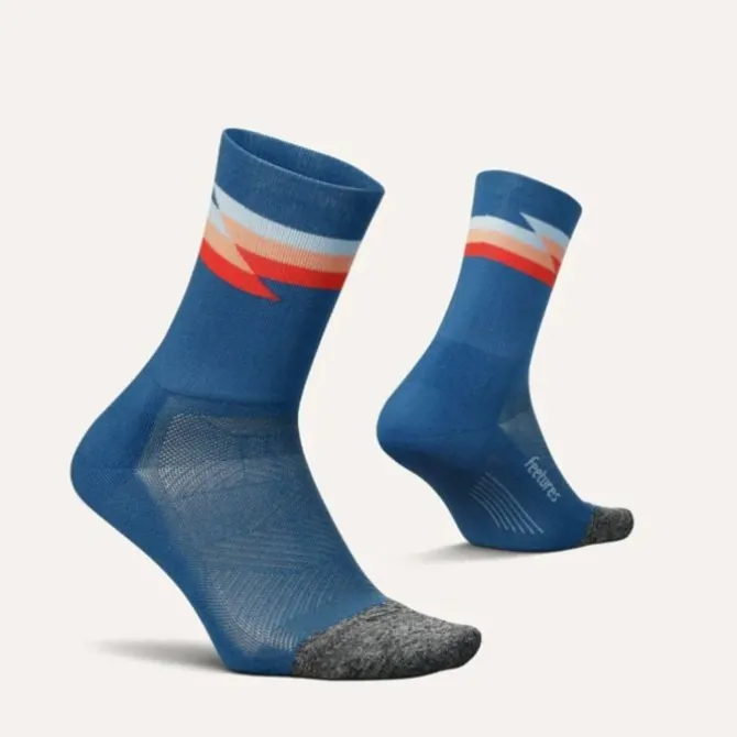 Feetures Socken & Strümpfe | Laufsocken>Elite Ultra Light Mini Crew Blau