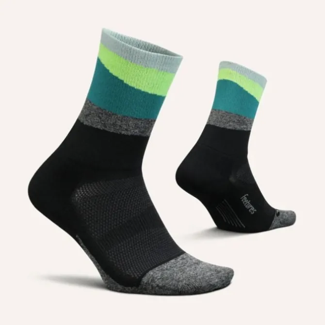 Feetures Socken & Strümpfe | Laufsocken>Elite Ultra Light Mini Crew Schwarz