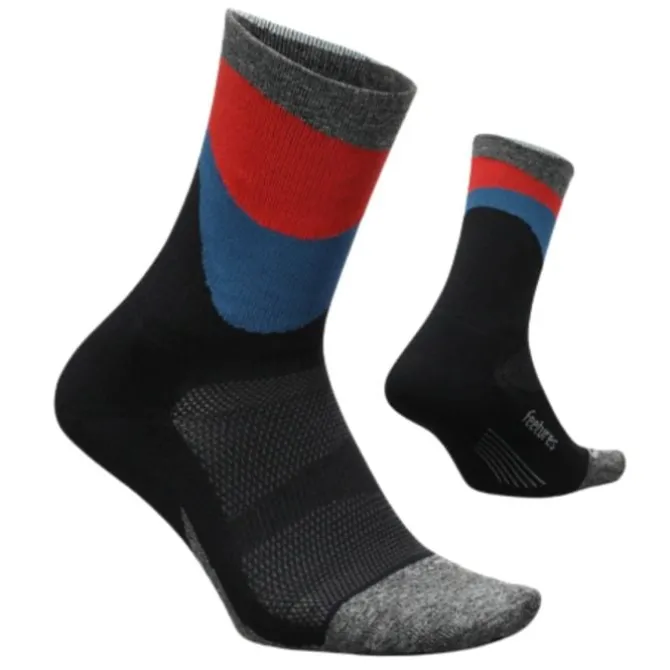 Feetures Socken & Strümpfe | Laufsocken>Elite Ultra Light Mini Crew Schwarz