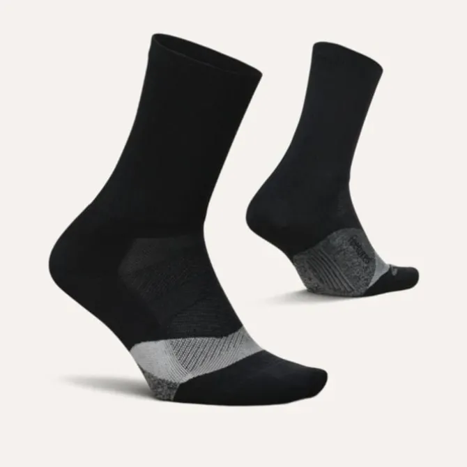 Feetures Socken & Strümpfe | Laufsocken>Elite Ultra Light Mini Crew Schwarz