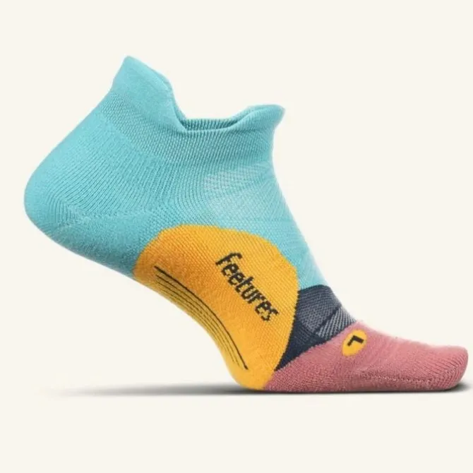 Feetures Socken & Strümpfe | Laufsocken>Elite Ultra Light No Show Tab Solid Blau