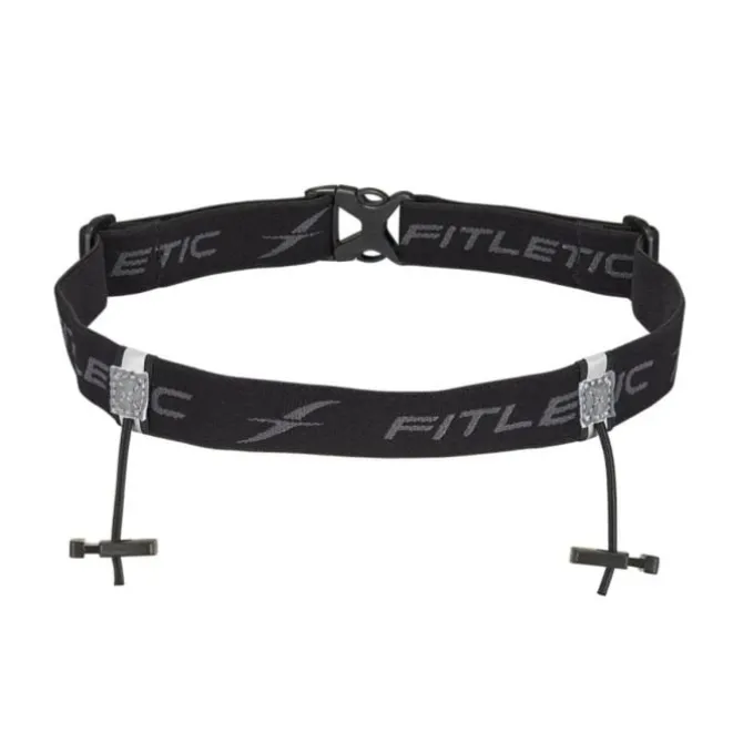 Fitletic Laufgürtel & Handyhalterungen>Race Number Belt Schwarz