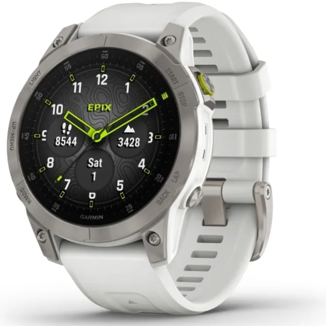 Garmin Garmin Uhren | Laufuhren / Pulsuhren>Epix邃 Weiß