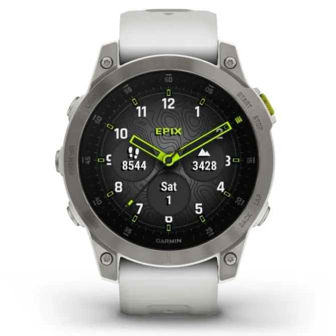 Garmin Garmin Uhren | Laufuhren / Pulsuhren>Epix邃 Weiß