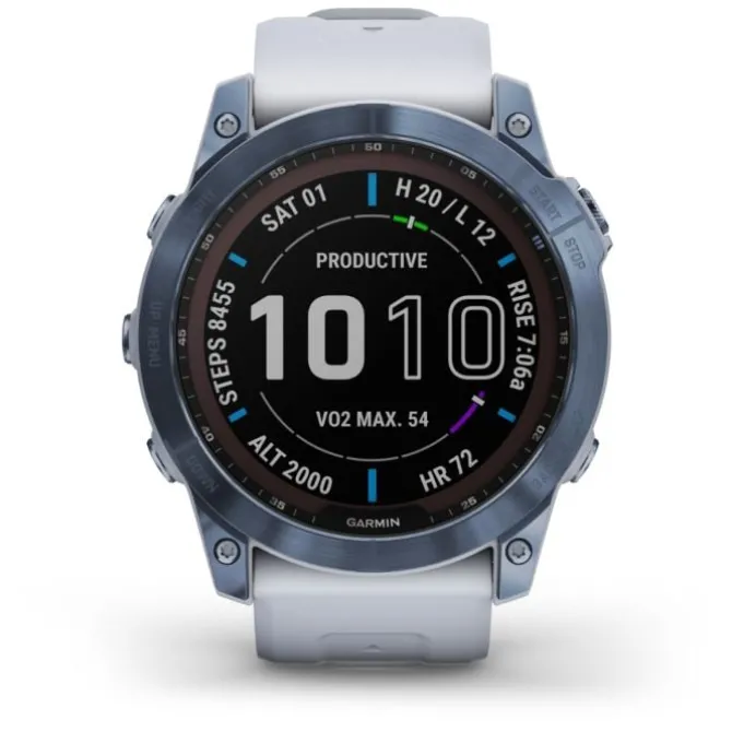 Garmin Garmin Uhren | Laufuhren / Pulsuhren>f® 7X Sapphire Solar Weiß