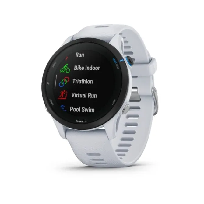 Garmin Garmin Uhren | Laufuhren / Pulsuhren>Forerunner® 255 Music Weiß