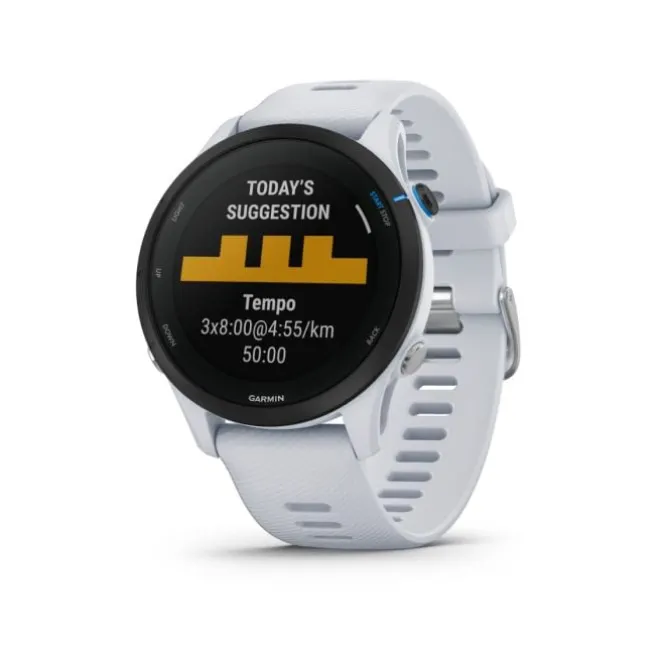 Garmin Garmin Uhren | Laufuhren / Pulsuhren>Forerunner® 255 Music Weiß