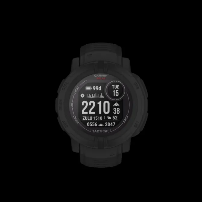 Garmin Garmin Uhren | Laufuhren / Pulsuhren>Instinct® 2 Solar Tactical Edition Schwarz