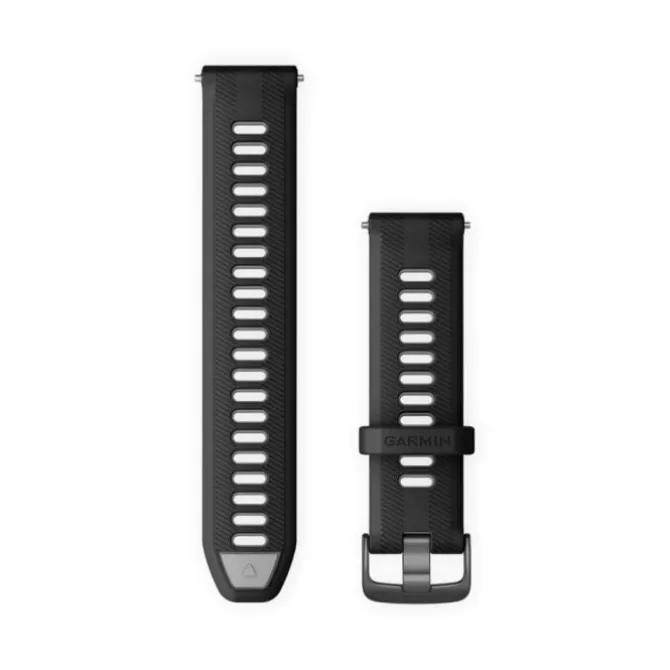 Garmin Uhrenarmbänder>Quick Release 22 mm Forerunner 965 Strap (Silicone) Schwarz