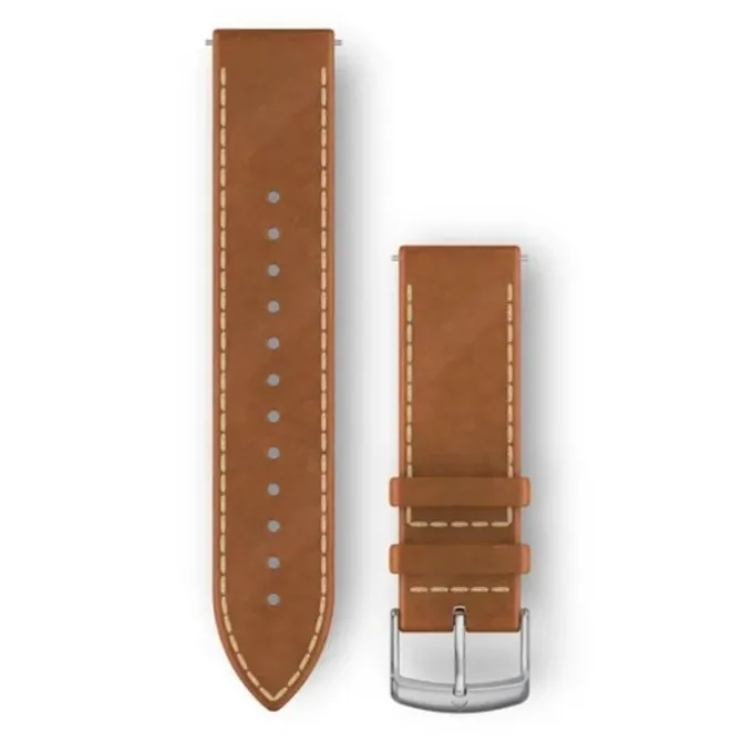 Garmin Uhrenarmbänder>Quick Release 20 mm Strap (Leather)