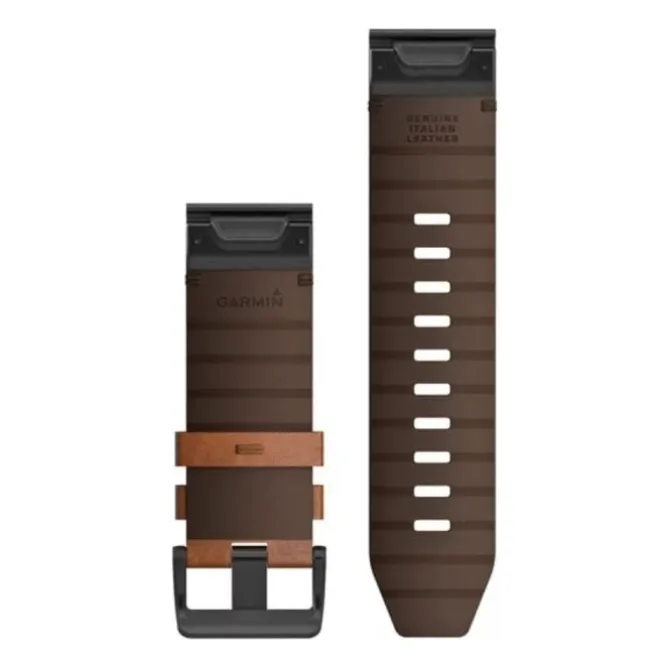 Garmin Uhrenarmbänder>QuickFit® 26 Strap (Leather)