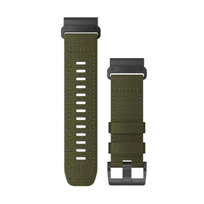 Garmin Uhrenarmbänder>QuickFit® 26 Strap (Nylon) Grün