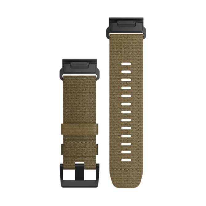 Garmin Uhrenarmbänder>QuickFit® 26 Strap (Nylon) Braun