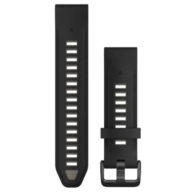 Garmin Uhrenarmbänder>QuickFit® 20 Strap (Silicone) Schwarz