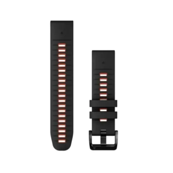 Garmin Uhrenarmbänder>QuickFit® 22 Strap (Silicone) Schwarz