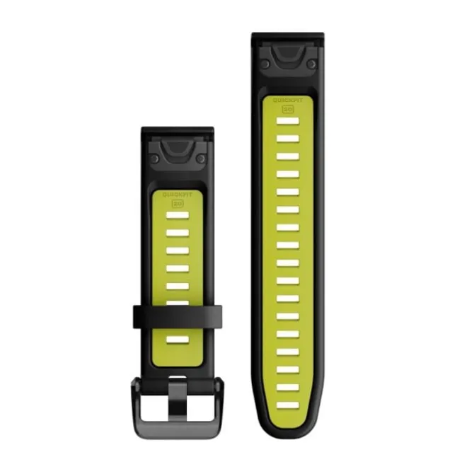 Garmin Uhrenarmbänder>QuickFit® 20 Strap (Silicone) Schwarz