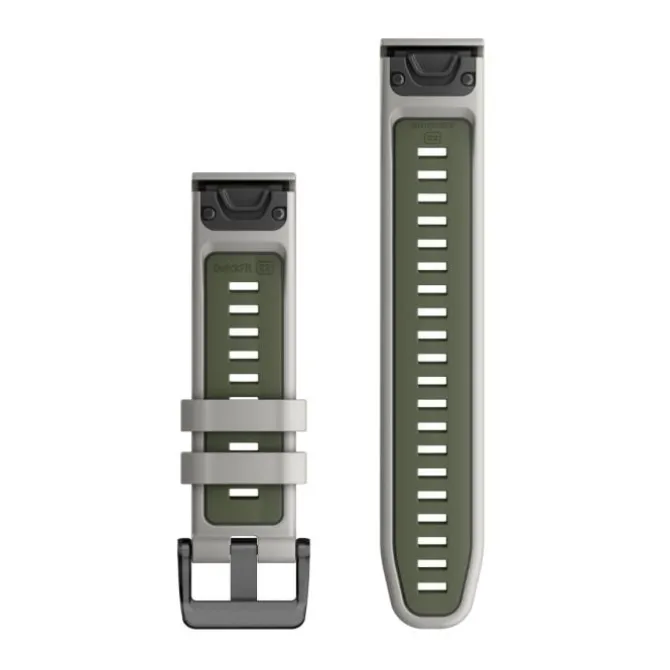 Garmin Uhrenarmbänder>QuickFit® 22 Strap (Silicone) Grau