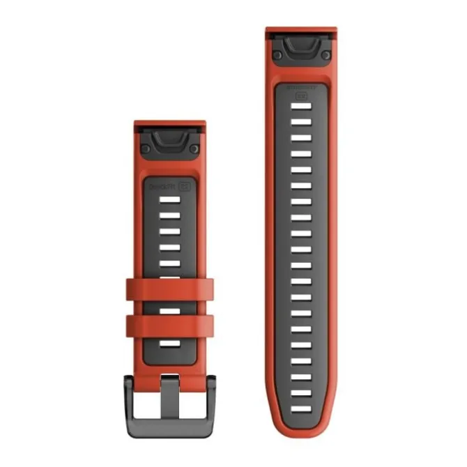 Garmin Uhrenarmbänder>QuickFit® 22 Strap (Silicone) Rot