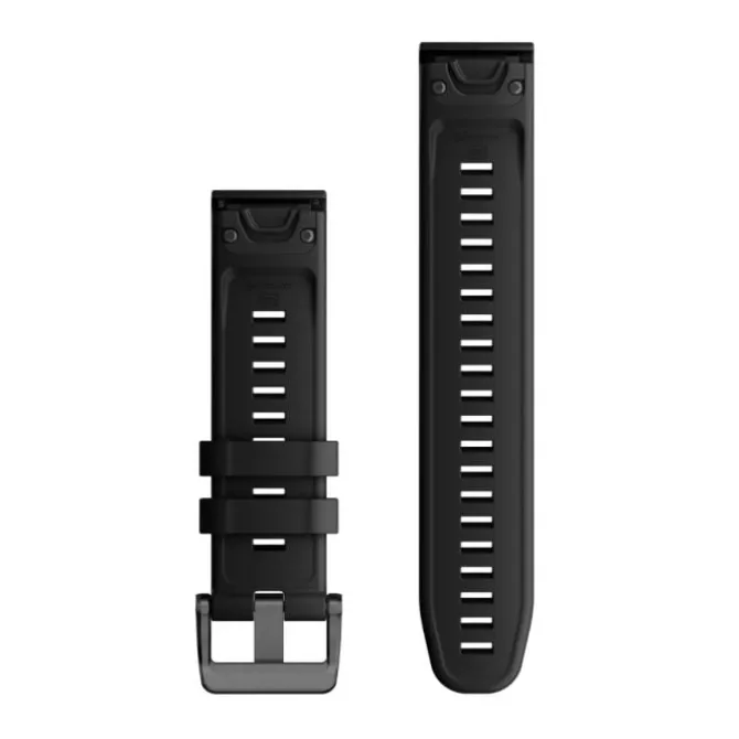 Garmin Uhrenarmbänder>QuickFit® 22 Strap (Silicone) Schwarz