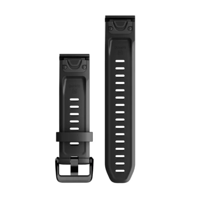 Garmin Uhrenarmbänder>QuickFit® 20 Strap (Silicone) Schwarz