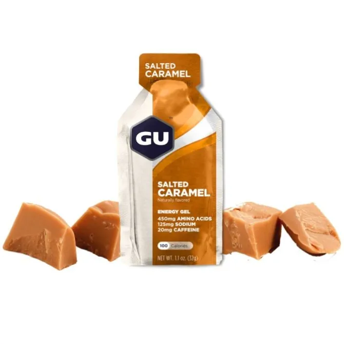 GU Energy Sportnahrung>Gel Caffeine (Salted Caramel)