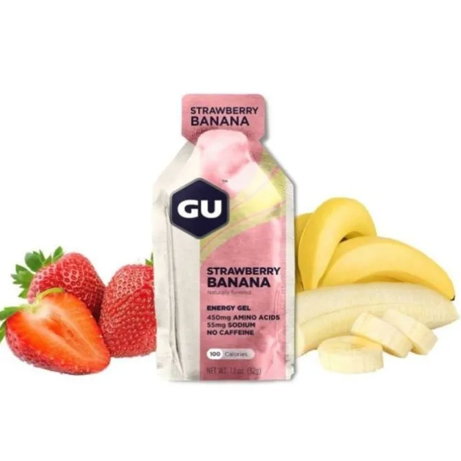 GU Energy Sportnahrung>Gel (Strawberry/Banana)