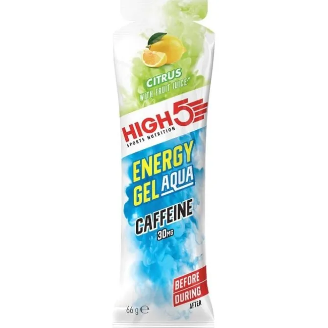 High5 Sportnahrung>Energy Gel Aqua Caffeine Citrus 66g