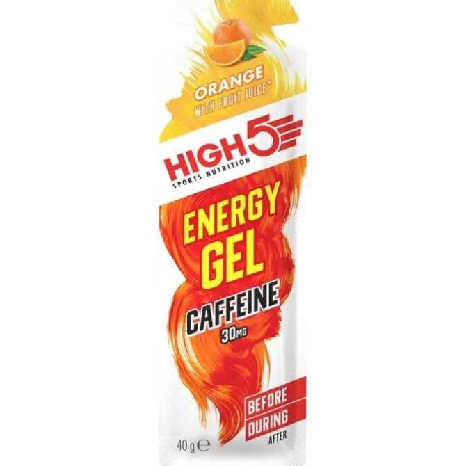 High5 Sportnahrung>Energy Gel Caffeine Orange 40g