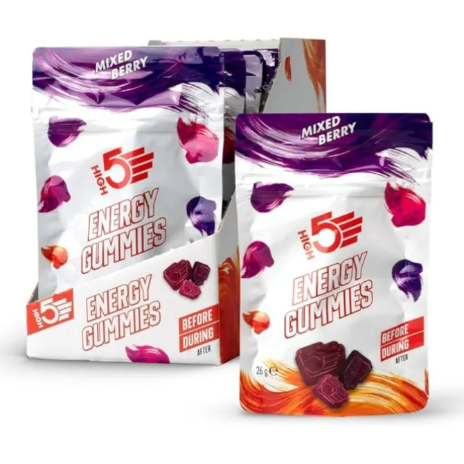 High5 Sportnahrung>Energy Gummies Berry - Box 10x26g Weiß