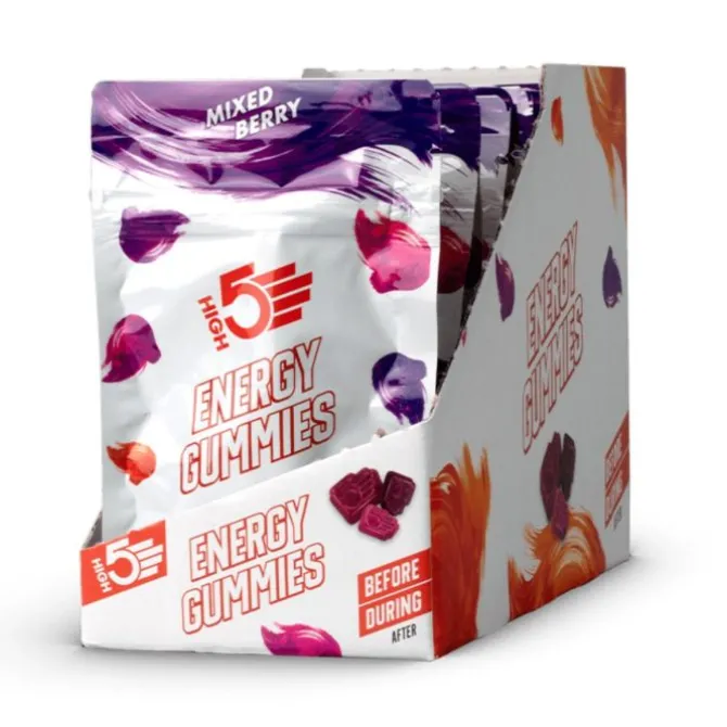 High5 Sportnahrung>Energy Gummies Berry - Box 10x26g Weiß