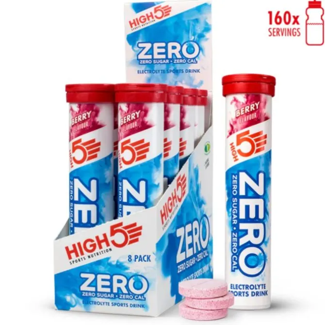 High5 Sportnahrung>Zero Berry - Box 8x20 Tabs Weiß