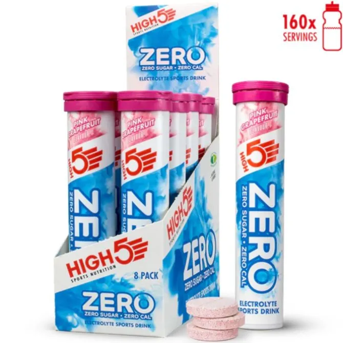 High5 Sportnahrung>Zero Pink Grapefruit - Box 8x20 Tabs Weiß