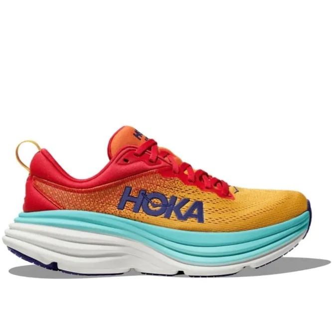 Hoka Neutrale Laufschuhe | Allround Laufschuhe>Bondi 8 Rot