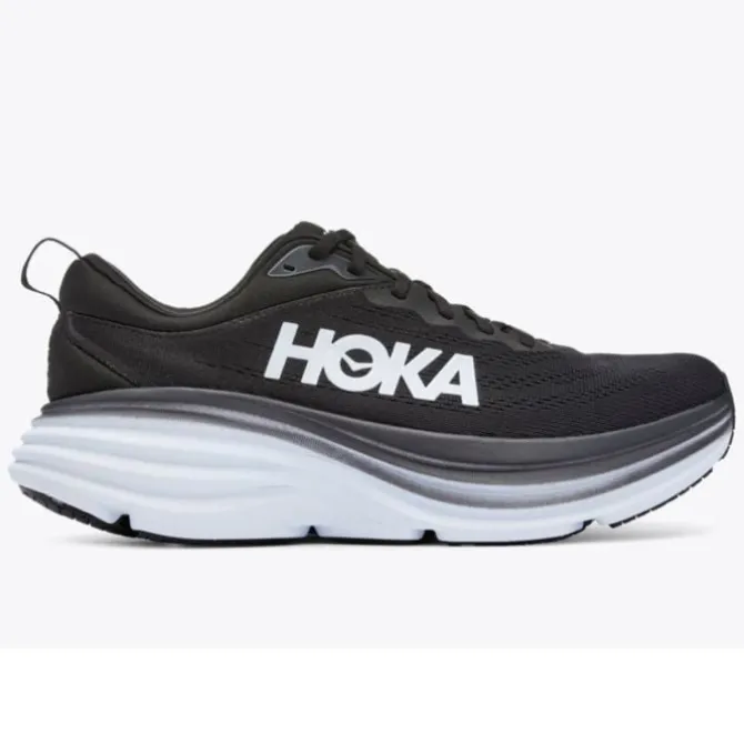 Hoka Laufschuhe Für Breite Füße | Neutrale Laufschuhe>Bondi 8 Wide Schwarz