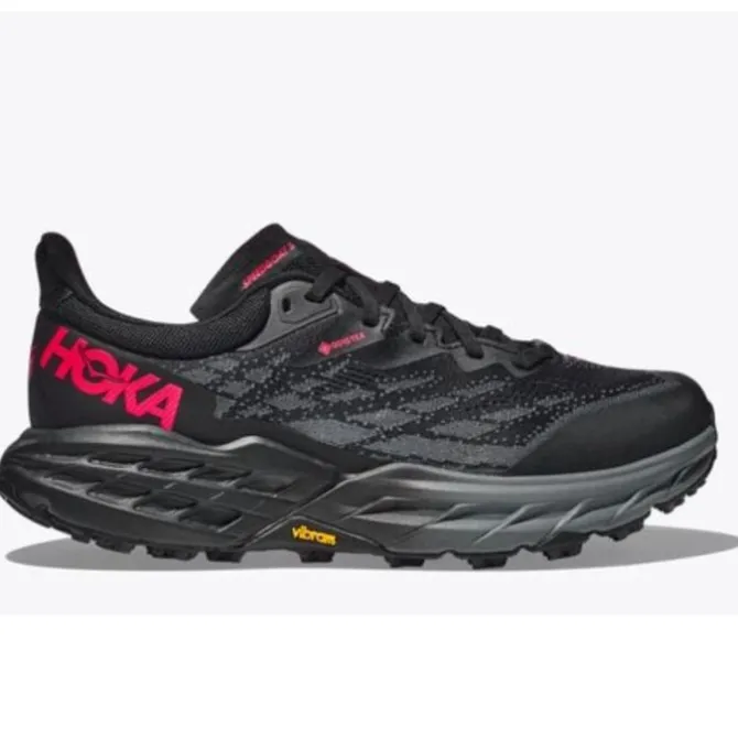 Hoka Wanderschuhe Angebot | Wasserdichte Wanderschuhe>Speedgoat 5 GTX Schwarz