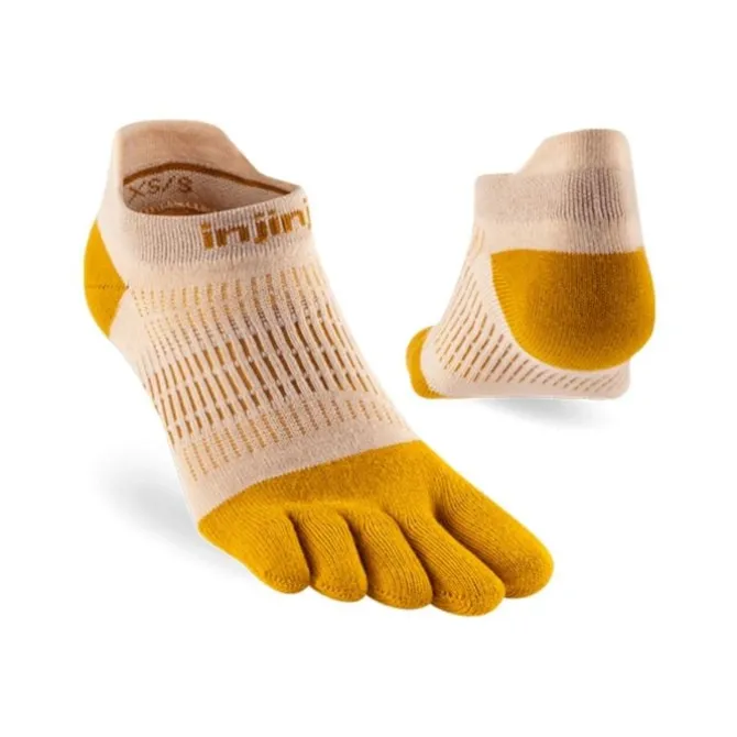 Injinji Socken & Strümpfe | Laufsocken>Run Light Weight No-show Gelb