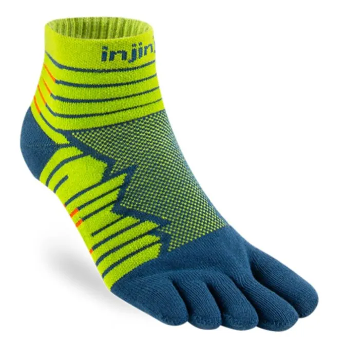 Injinji Socken & Strümpfe | Laufsocken>Run Technical Mini Crew Grün