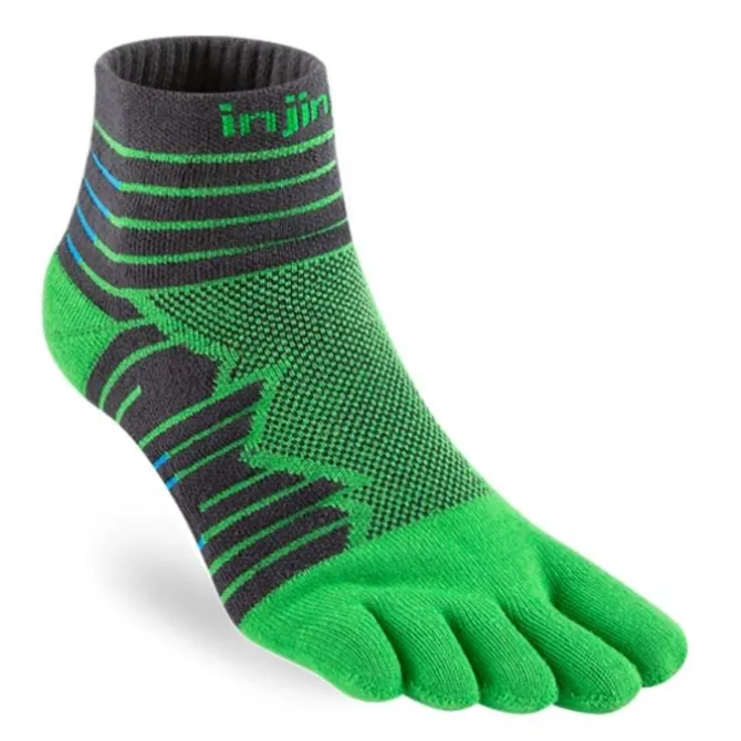 Injinji Socken & Strümpfe | Laufsocken>Run Technical Mini Crew Grün