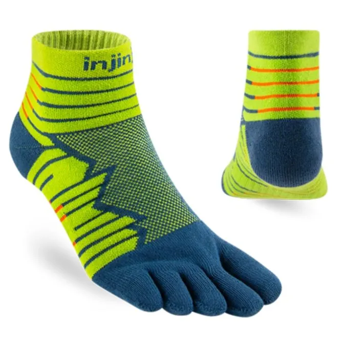 Injinji Socken & Strümpfe | Laufsocken>Run Technical Mini Crew Grün