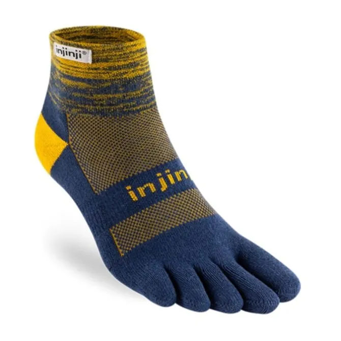 Injinji Socken & Strümpfe | Laufsocken>Trail Midweight Mini Crew Blau