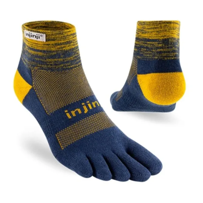 Injinji Socken & Strümpfe | Laufsocken>Trail Midweight Mini Crew Blau