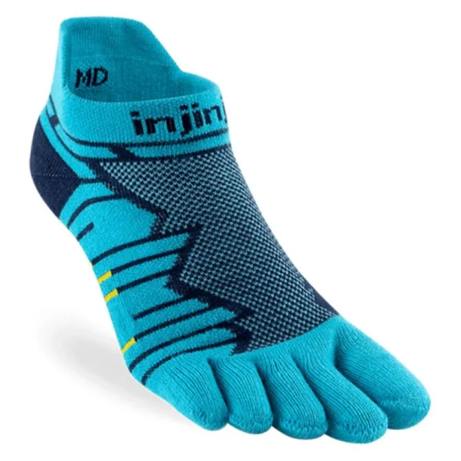 Injinji Socken & Strümpfe | Laufsocken>Ultra Run Mid Weight No-show Blau