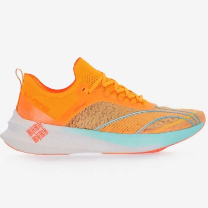 Li-Ning Neutrale Laufschuhe | Carbon Laufschuhe>Feidian Challenger Orange