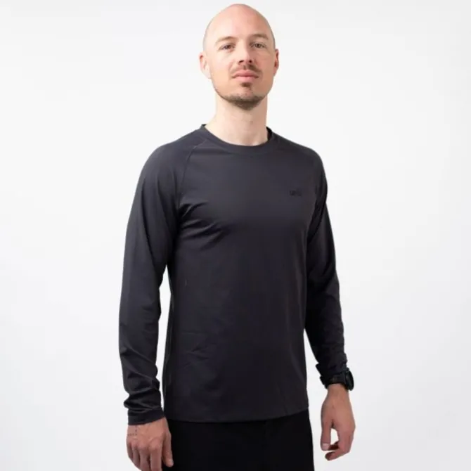 Lipati Laufshirts>Arcus Long Sleeve Shirt Grau