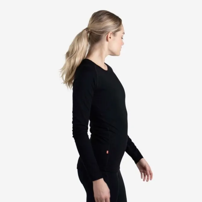 Lipati Laufshirts>Merino Nuyarn LS Shirt Schwarz