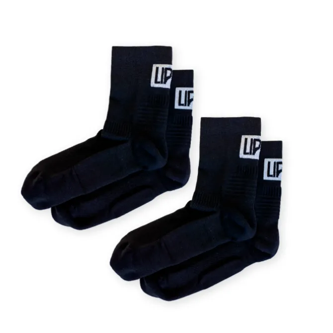 Lipati Socken & Strümpfe | Laufsocken>Mid 2-Pack Sock Schwarz