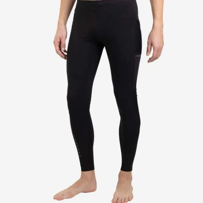 Lipati Laufhosen>Nimbo PMB Warm Tights Schwarz