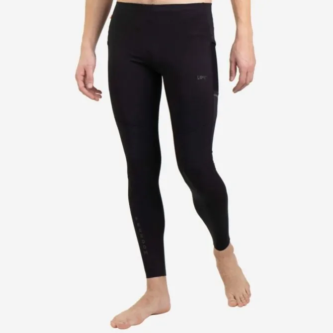 Lipati Laufhosen>Nimbo PMB Warm Tights Schwarz