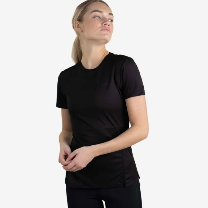 Lipati Laufshirts>Strato AL Tee Regular Fit Schwarz