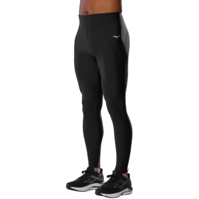 Mizuno Laufhosen>Core Long Tight Schwarz